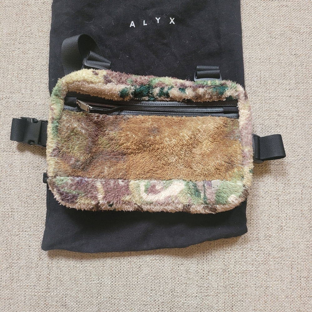 Alyx camo chest bag